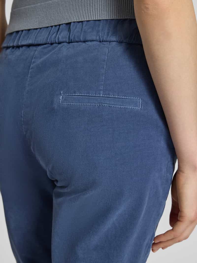 TONI Broek met verkorte pasvorm en elastische band model 'sue'