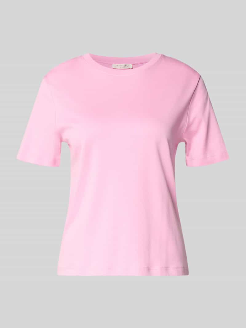 Basic T-shirt met ronde hals