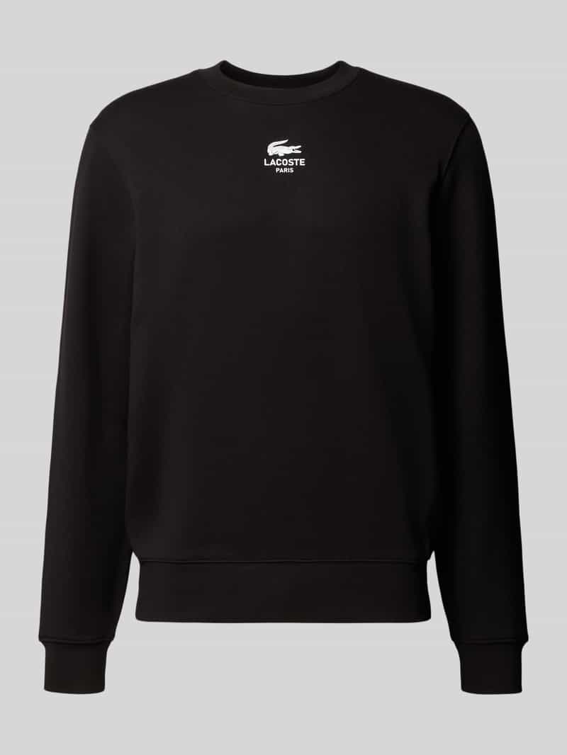 Lacoste Regular fit sweatshirt van puur katoen