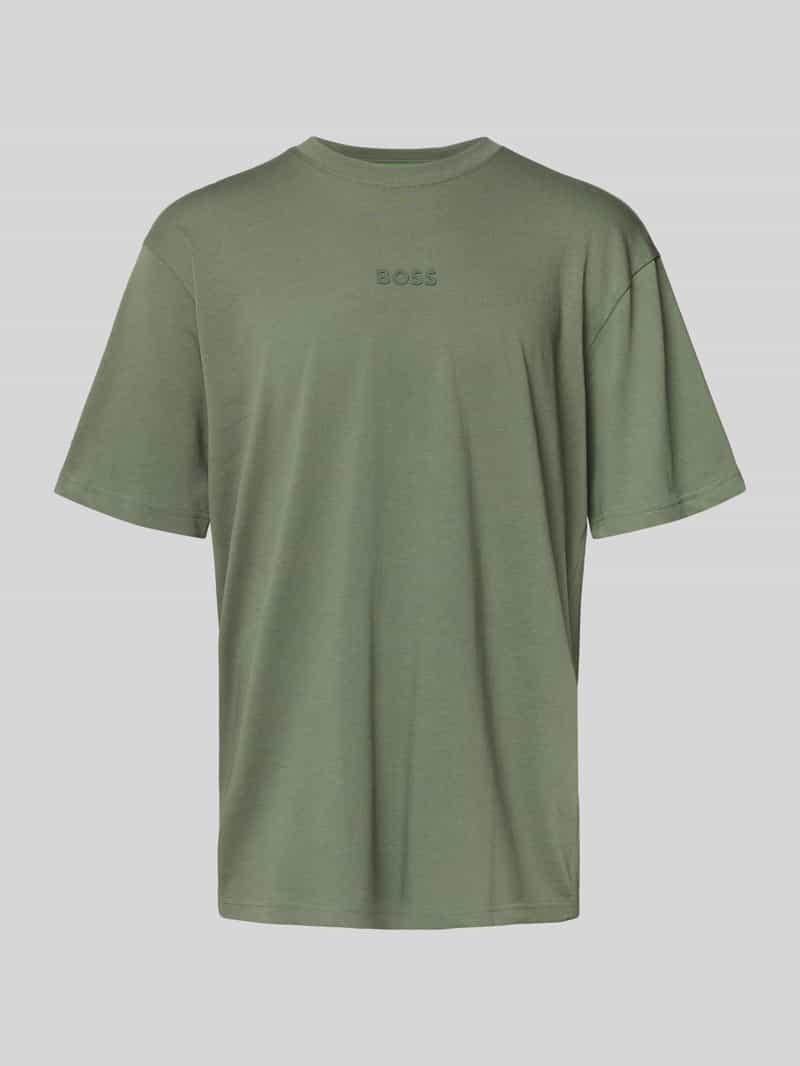 BOSS Green Regular fit T-shirt van puur katoen