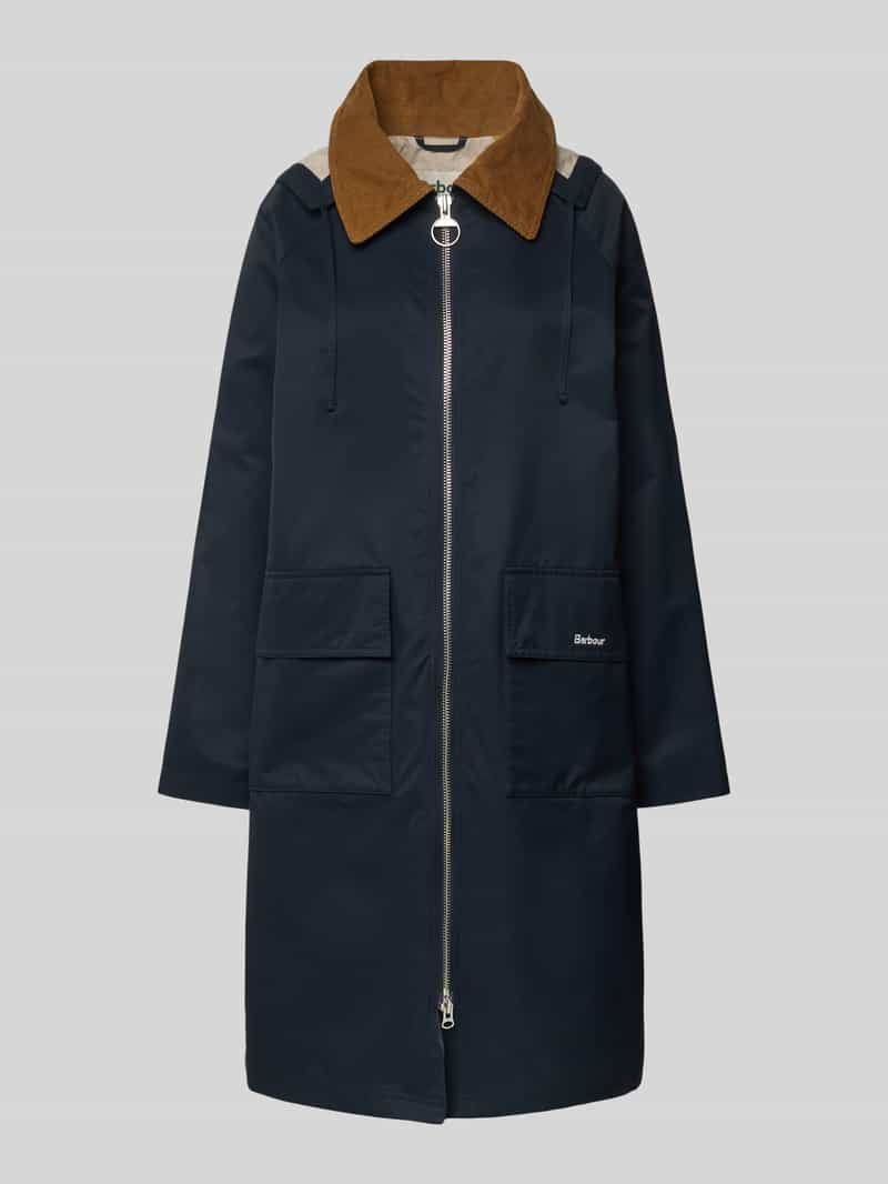 Barbour Lange jas met capuchon model 'JEMA'