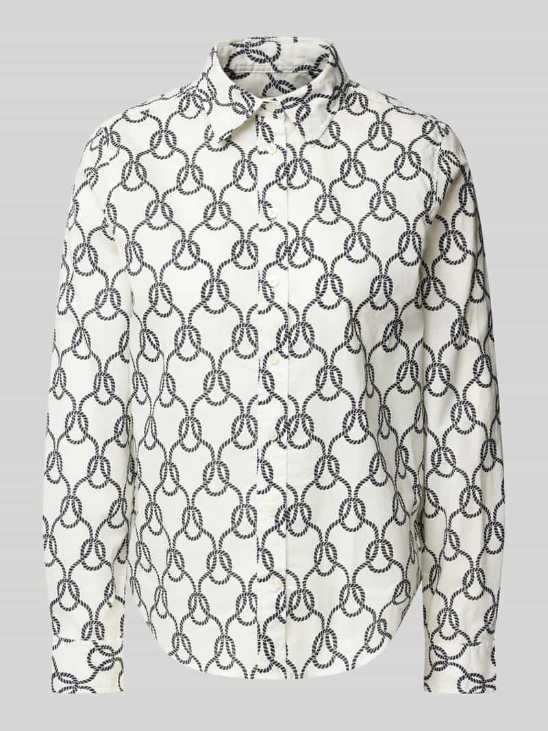 Gant Regular fit overhemdblouse met doorknoopsluiting