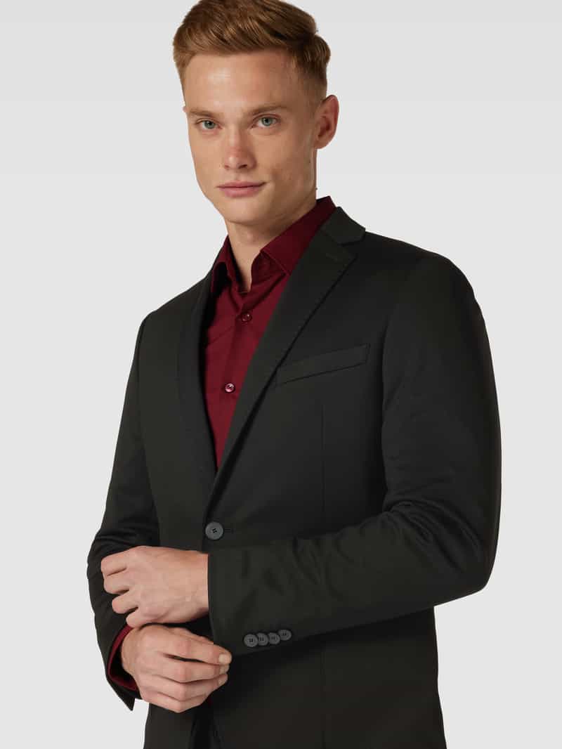 s.Oliver BLACK LABEL 2-knoops colbert met viscose