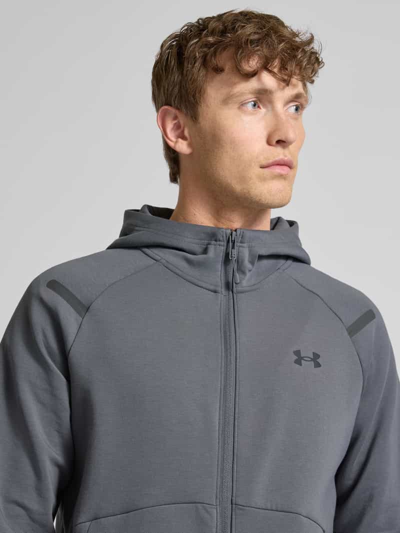 Under Armour Sweatjack met tweewegsritssluiting model 'Unstoppable'