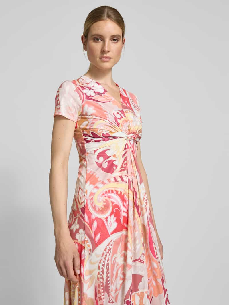 Betty Barclay Midi-jurk met knoopdetail