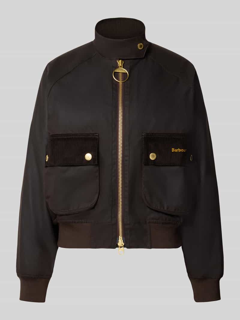 Barbour Regular fit bomberjack van puur gewaxte katoen