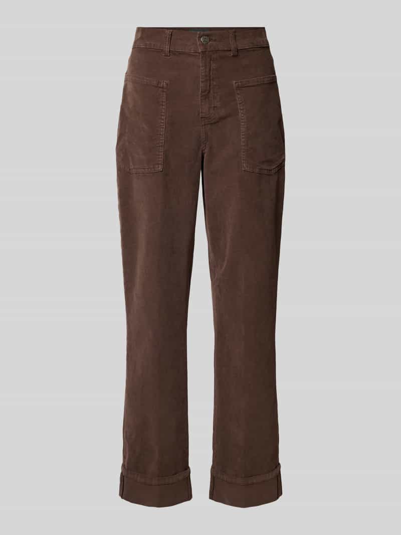 ANGELS Corduroy broek met steekzakken