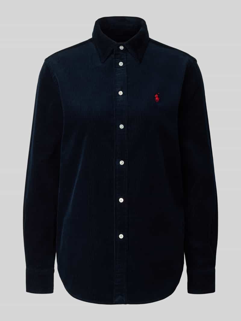 Polo Ralph Lauren Regular fit overhemdblouse in ribcordlook model 'Sport'
