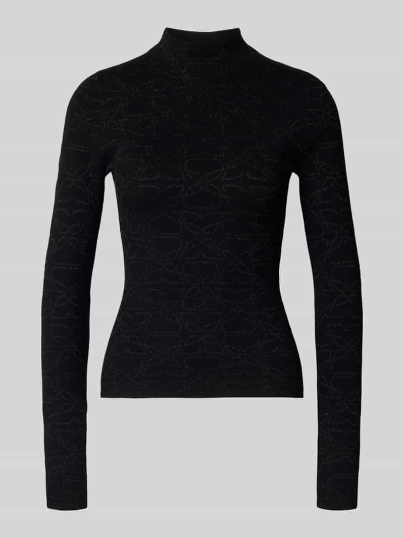 HUGO Slim fit pullover van viscosemix model 'SINEPRO'