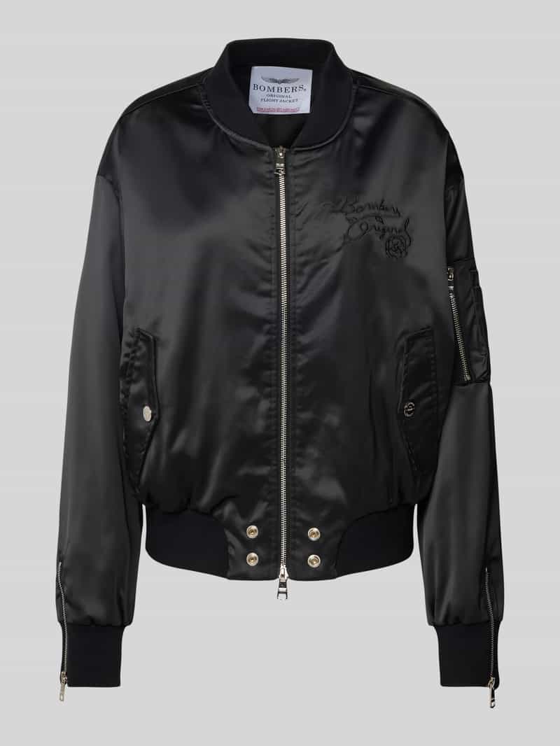Original Bombers Bomberjack met labelstitching