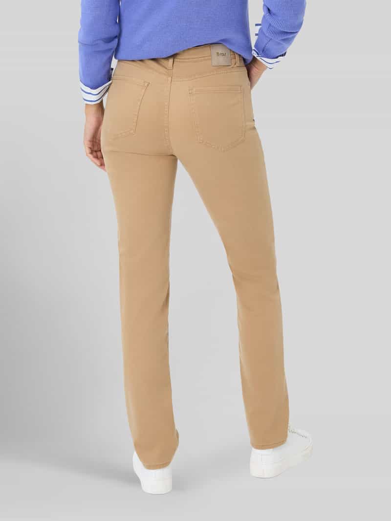 BRAX Regular fit smalle broek van mix van katoen en lyocell met mix van modal katoen en elastaan model 'MARY'