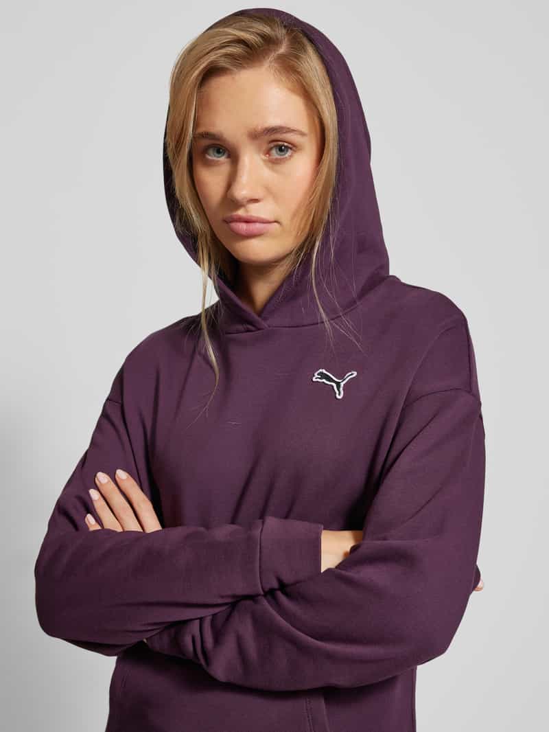 Puma Oversized hoodie met labelstitching
