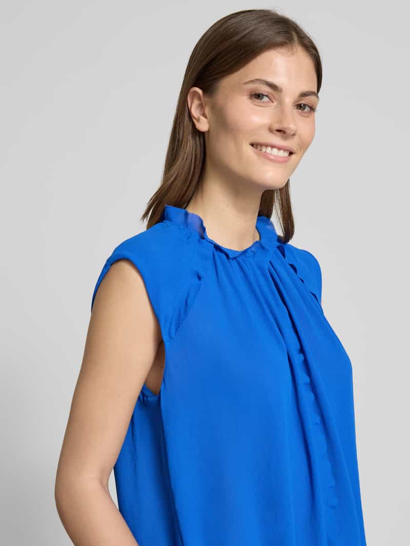 Marc Cain Blouseshirt met opstaande kraag