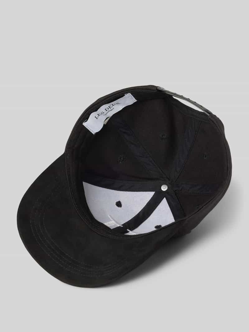 Les Deux Baseballpet met labelstitching
