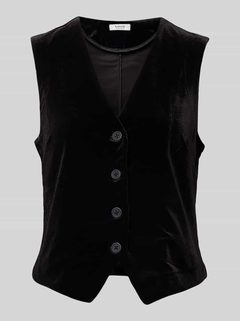 b.Young Gilet met V-hals model 'PERLINA'