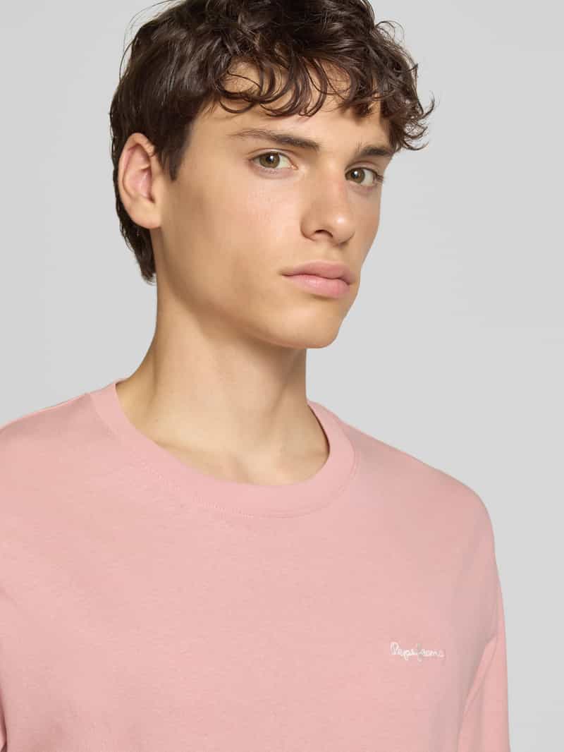 Pepe Jeans Regular fit T-shirt van puur katoen
