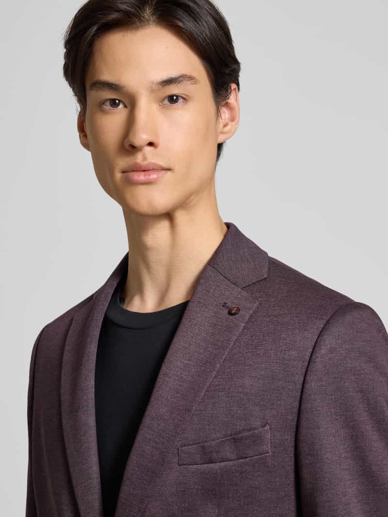 Zuitable Slim fit colbert met borstzak model 'Nick'