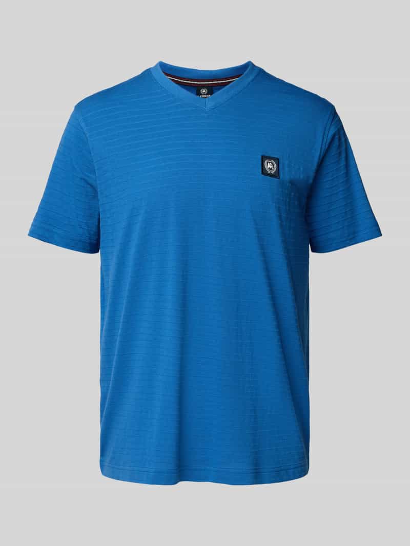 Lerros T-shirt met V-hals