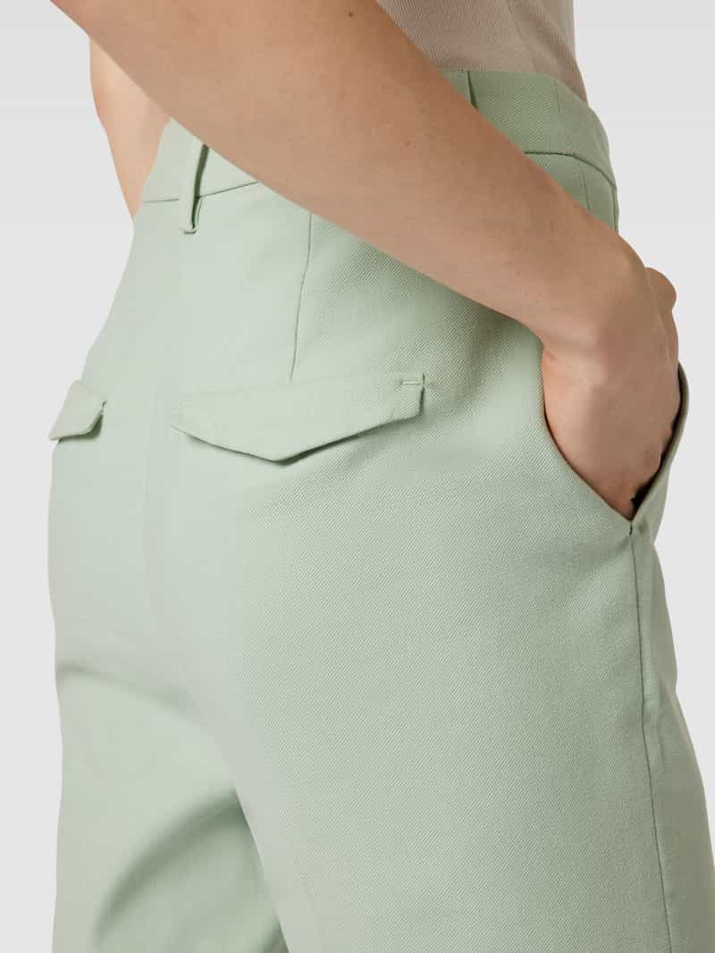 LUISA CERANO Regular fit pantalon met bandplooien