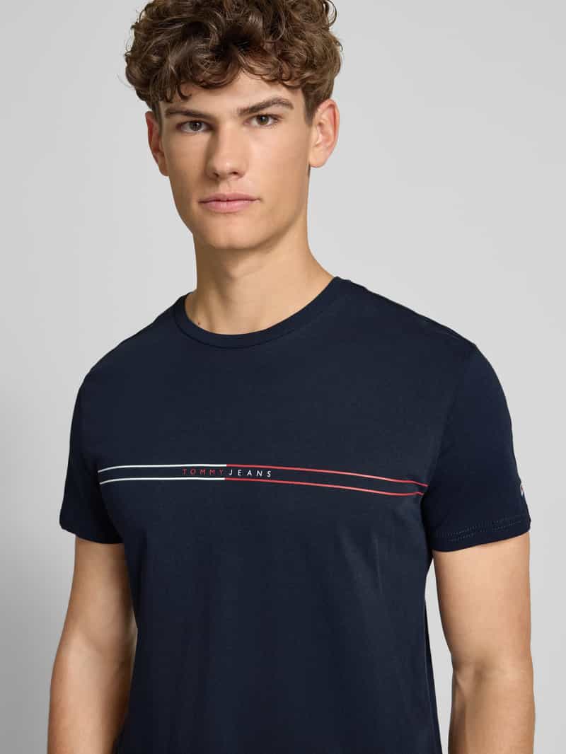 Tommy Jeans Regular fit T-shirt van puur katoen