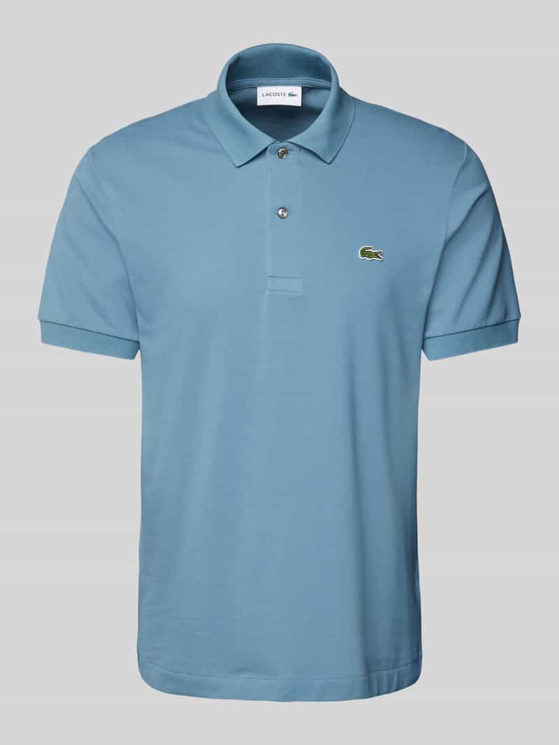 Lacoste Classic fit poloshirt met labelbadge