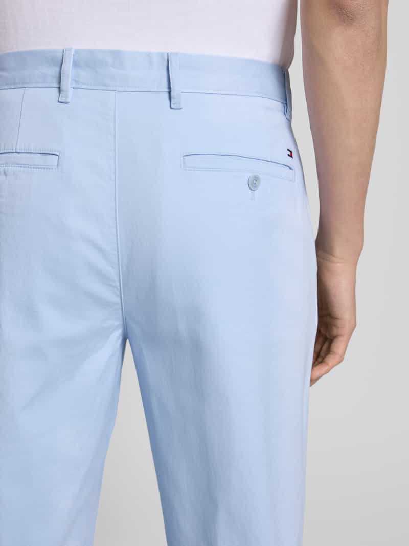 Tommy Hilfiger Stoffen broek met Franse steekzakken model 'DENTON'