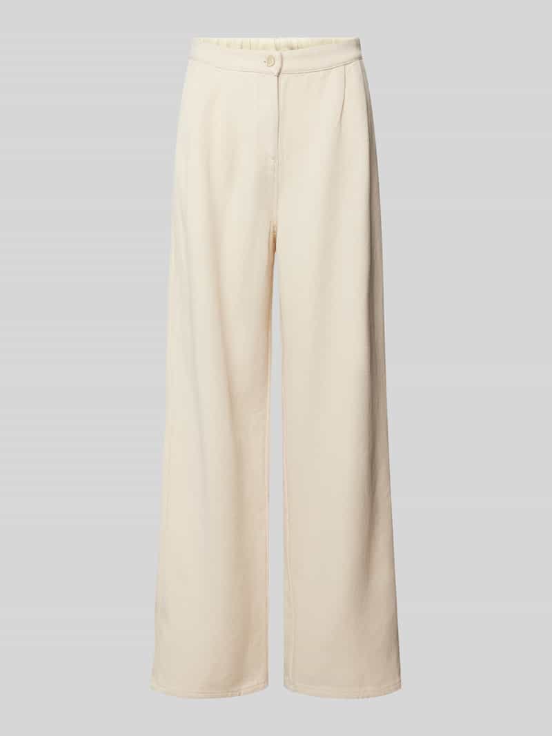 American vintage Wide leg bandplooibroek met steekzakken model 'AFAZ'