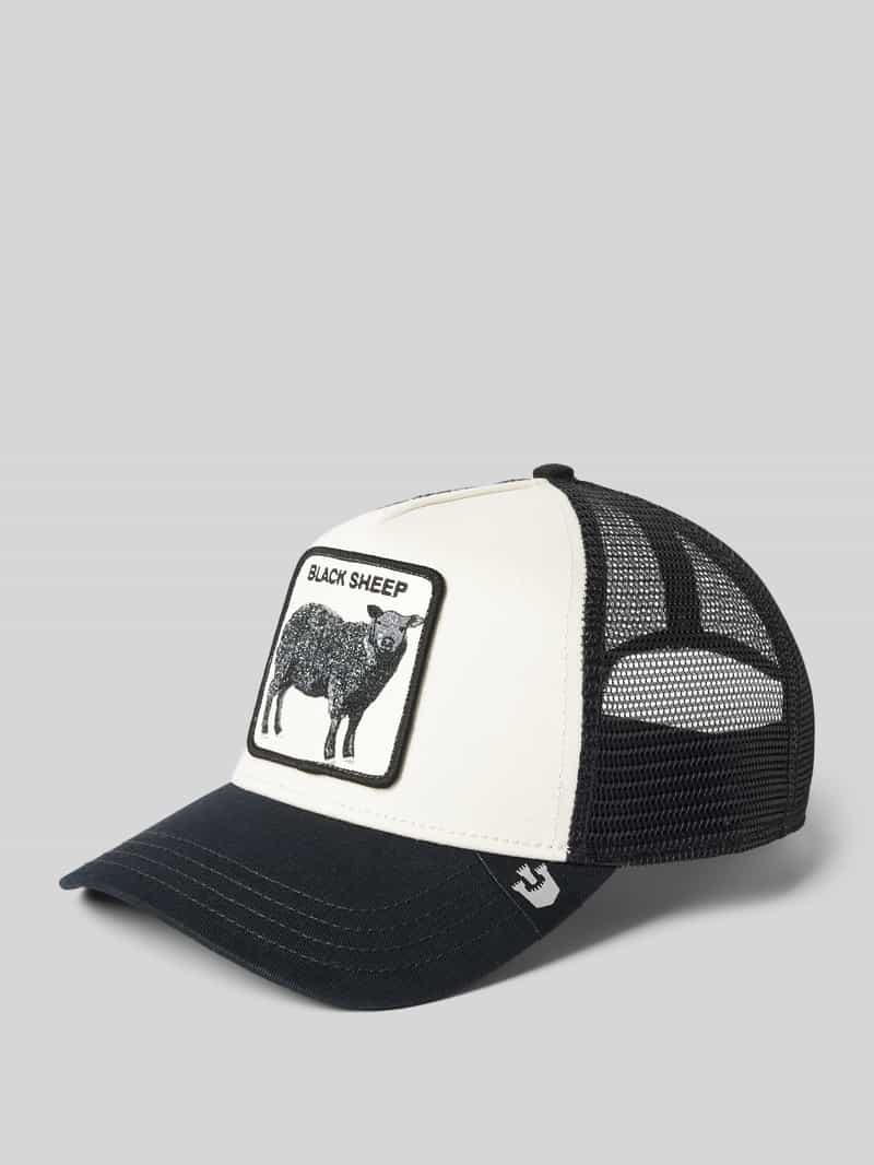 GOORIN BROS. Trucker-pet met motiefbadge model 'The Black Sheep'
