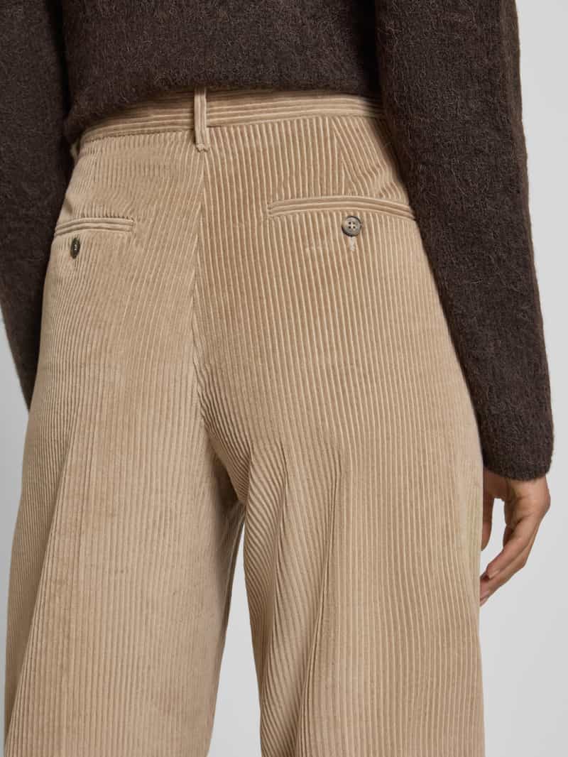 Weekend Max Mara Wide leg corduroy broek van puur katoen model 'TANIA'