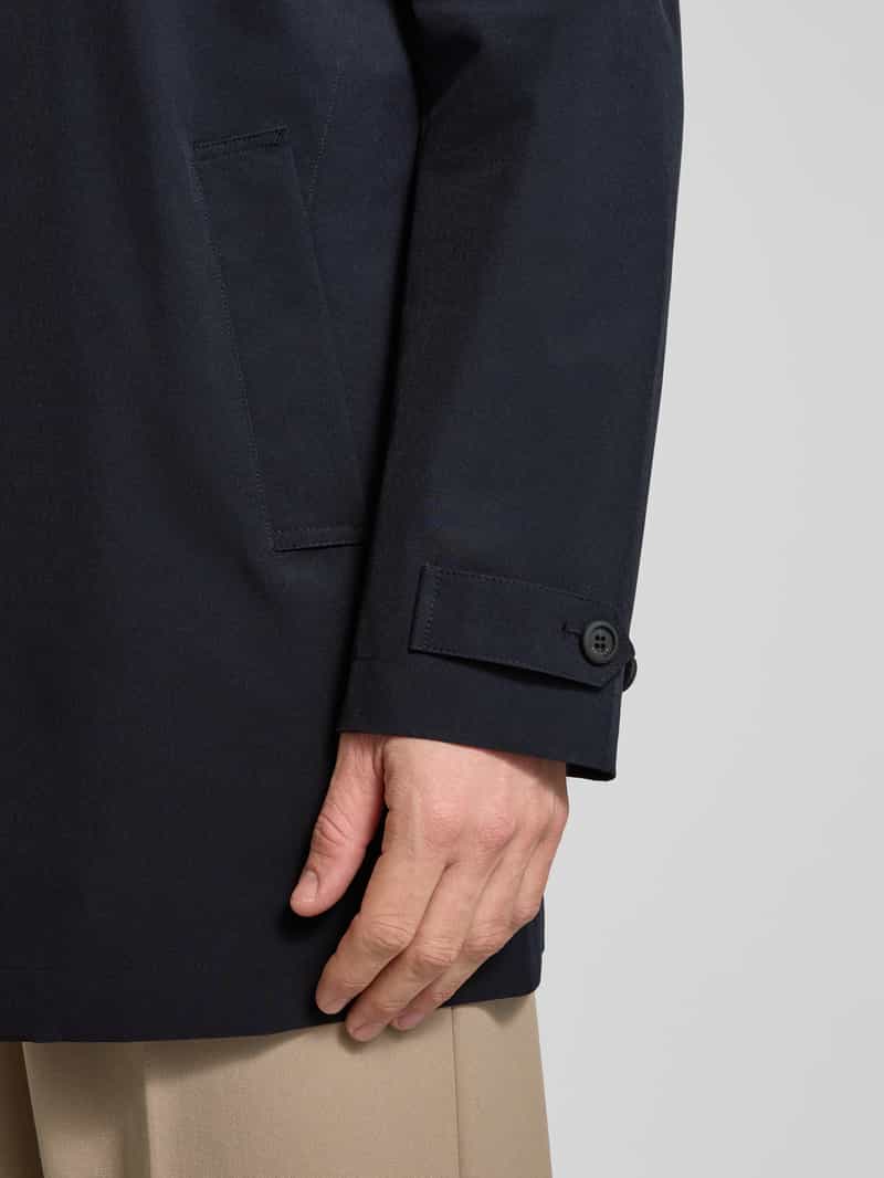 s.Oliver BLACK LABEL Regular fit lange jas met waterafstotende functie en opstaande kraag