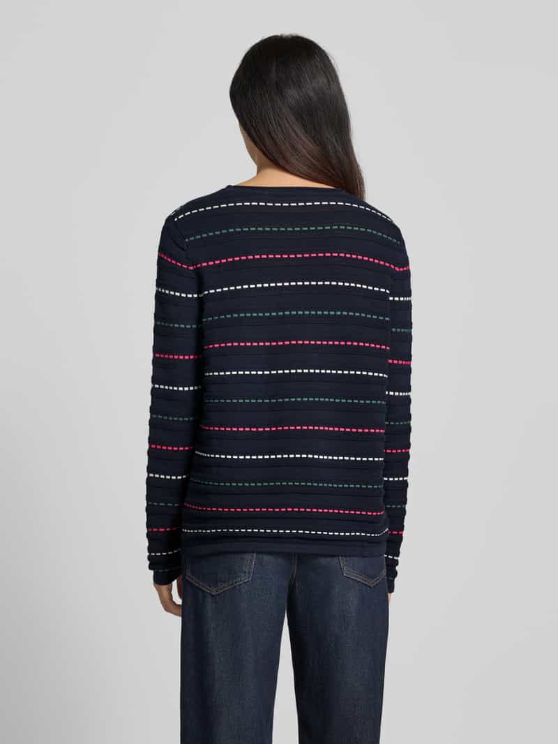 Christian Berg Woman Gebreide pullover met structuurpatroon