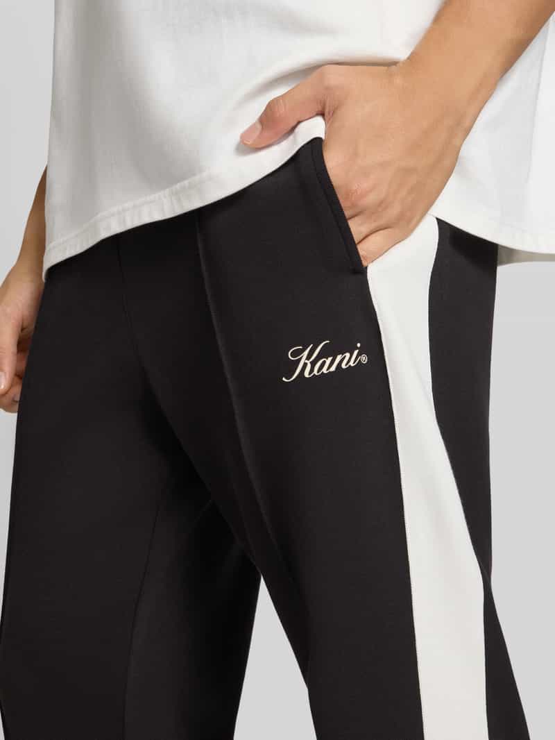 Karl Kani Regular fit sweatpants met labelprint