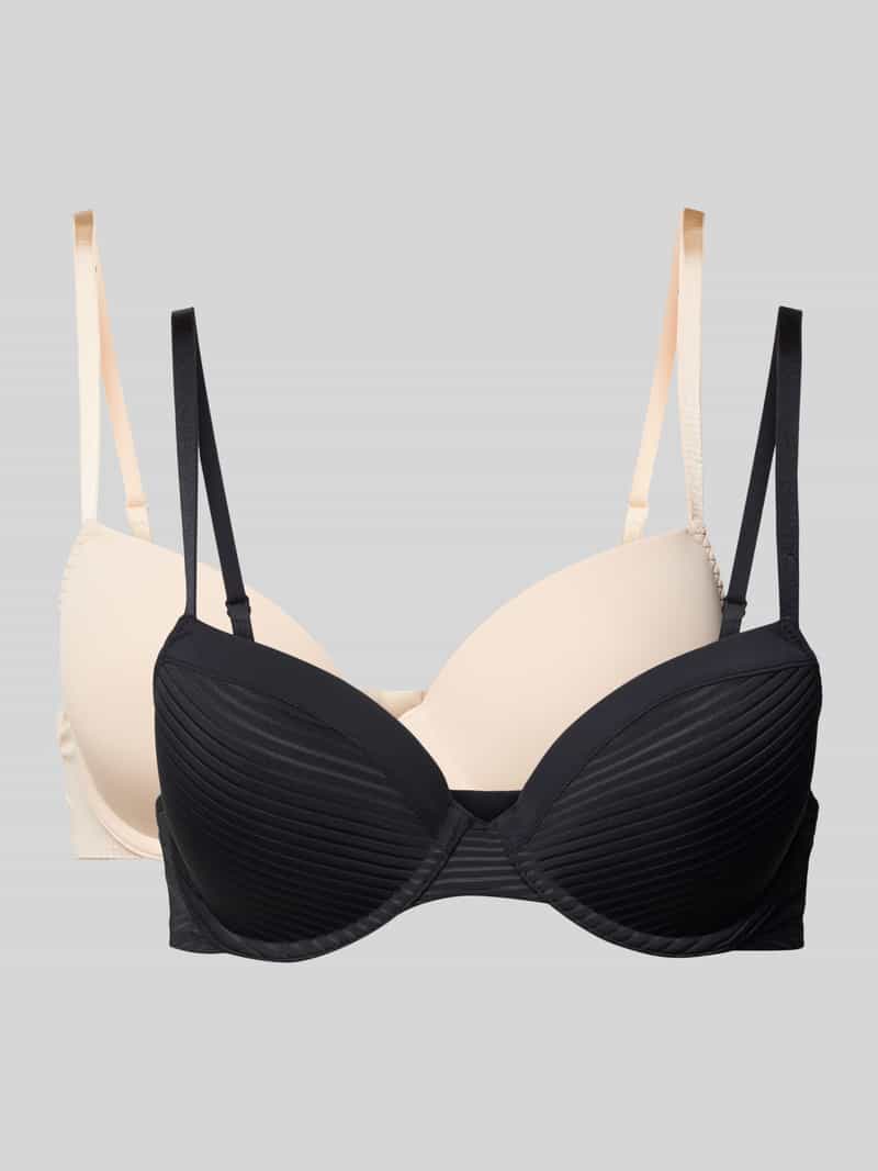 Dorina Beha met haakjessluiting in een set van twee stuks model 'LOUISE'