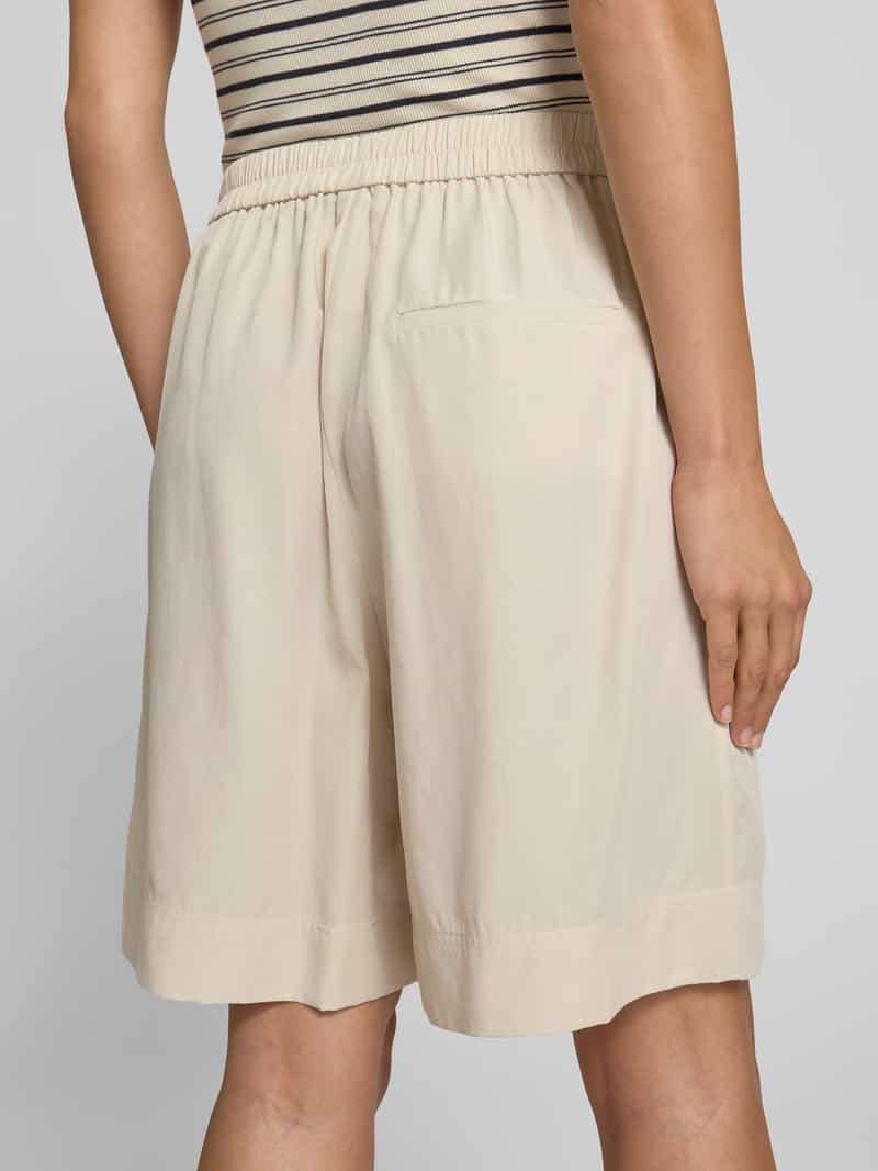 Marc O'Polo Wide fit bermuda met elastische band