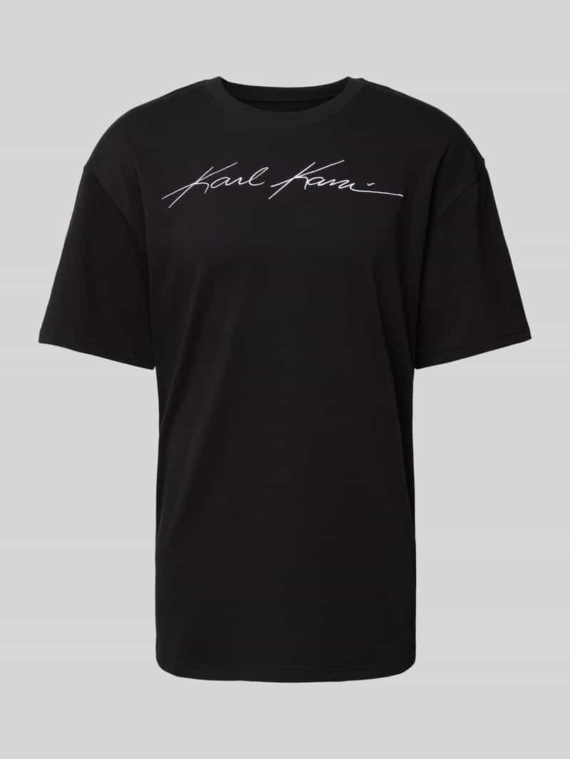 Karl Kani T-shirt met labelstitching
