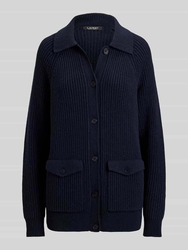 Lauren Ralph Lauren Loose fit gebreid jack van wolmix