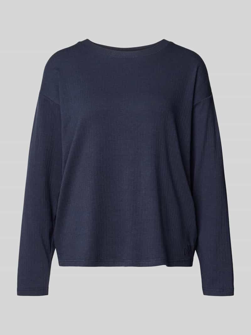 CCDK Copenhagen Pyjamabovendeel met geribde ronde hals model 'Anna'