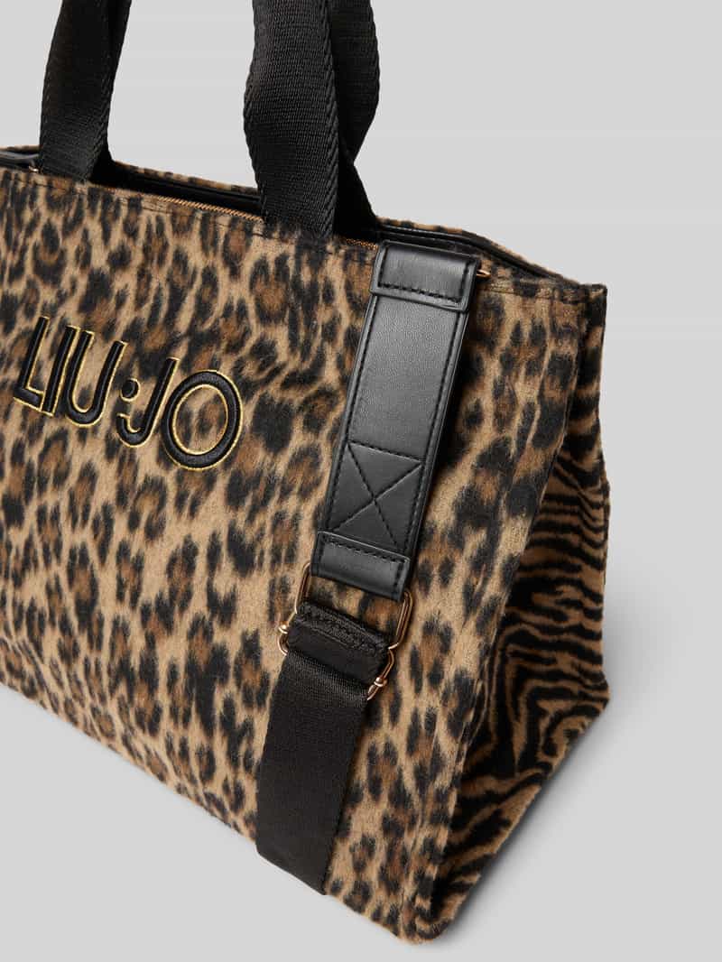 Liu Jo White Tote bag met labelstitching