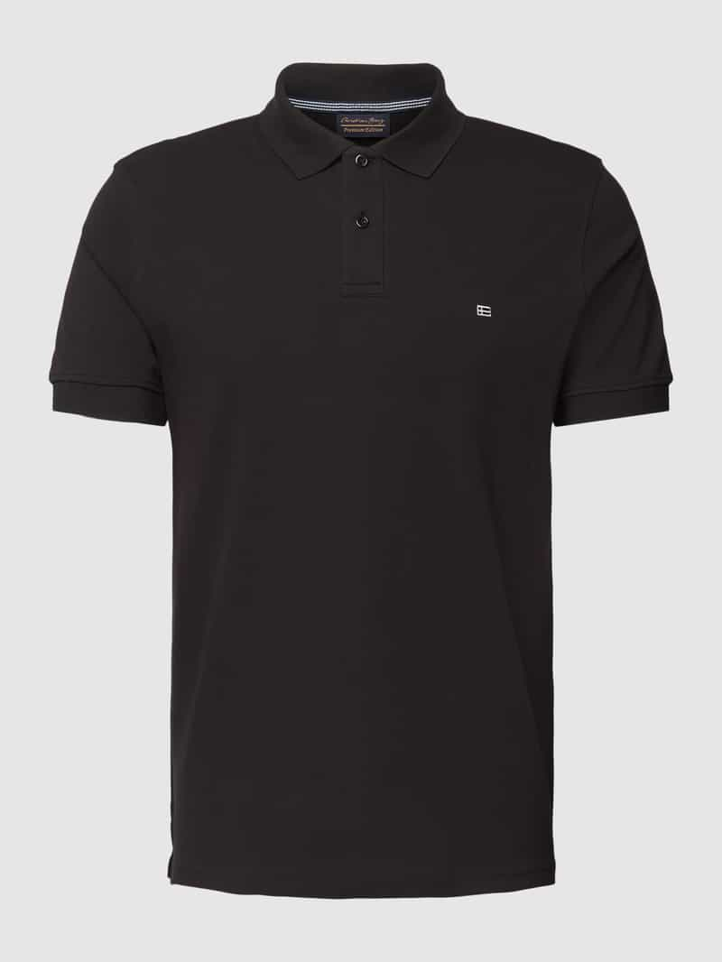 Christian Berg Men Slim fit poloshirt in effen design