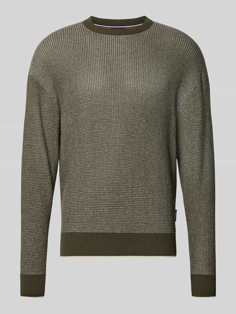 HECHTER PARIS regular fit trui van puur katoen