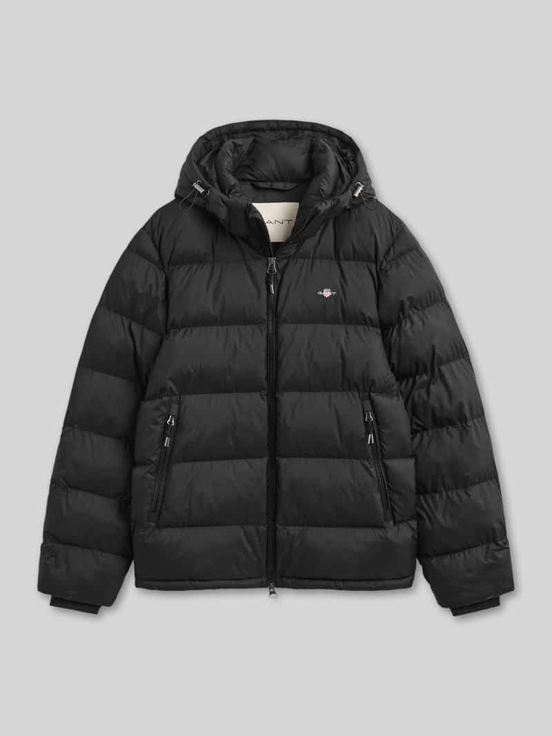 Gant Regular fit gewatteerd jack met tweewegritssluiting