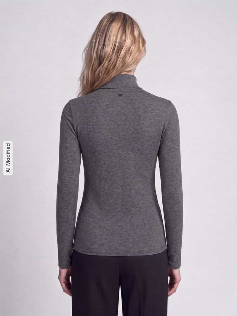 Weekend Max Mara Slim fit shirt met lange mouwen van viscosemix model 'MULTIF'