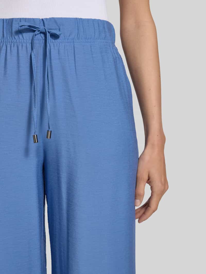 Christian Berg Woman Stoffen broek van viscosemix met steekzakken