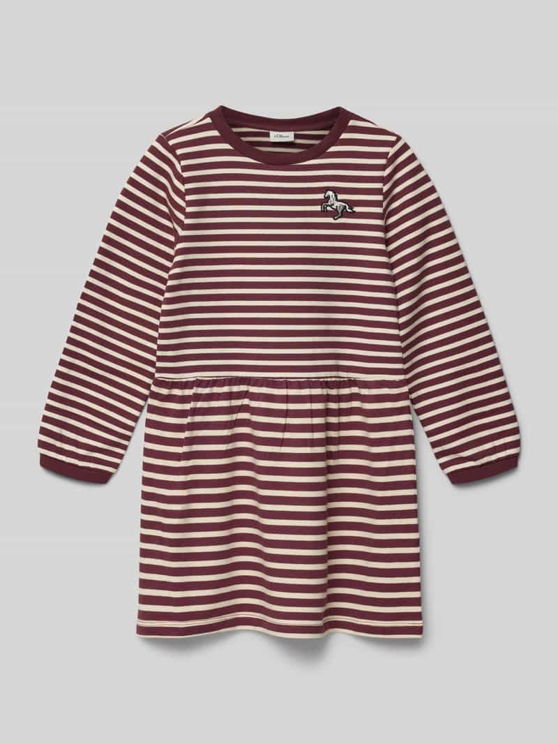 s.Oliver RED LABEL Regular fit sweatjurk van katoenmix