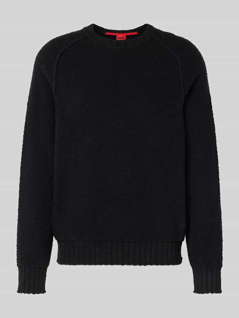 HUGO Relaxed fit pullover van katoenmix model 'SAN CHRISTOPHER'