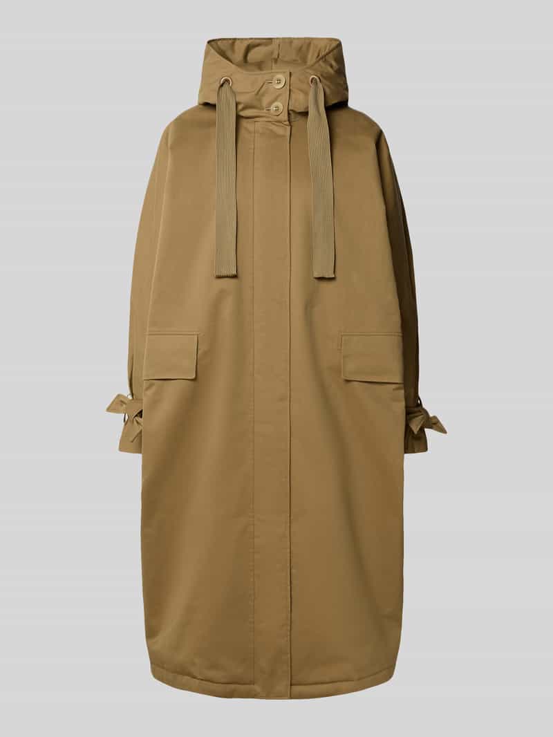 G-LAB Lange jas met capuchon model 'LIV'