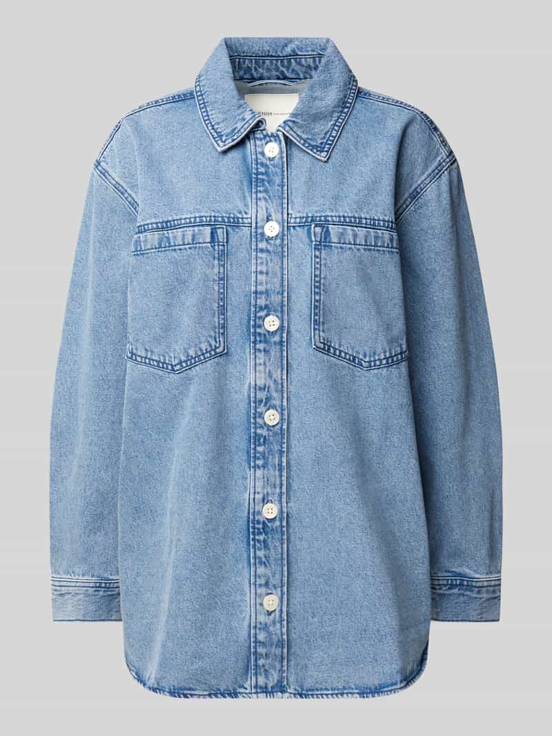 Tom Tailor Denim Relaxed fit jeansjack van puur katoen