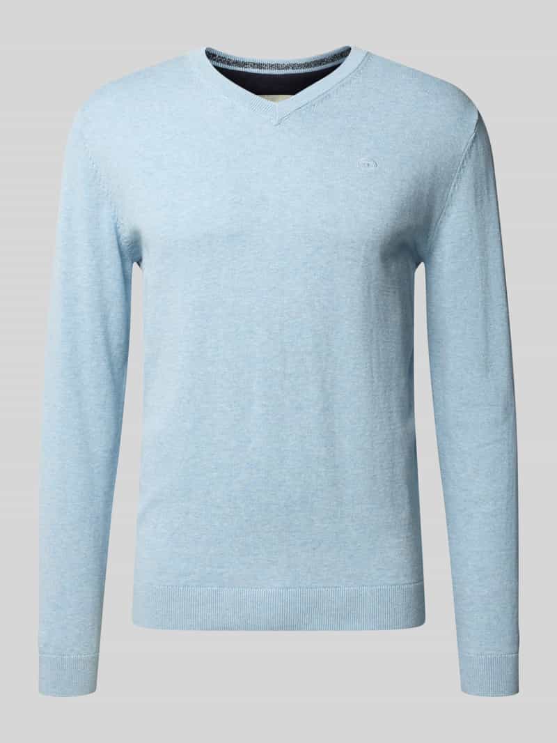 Tom Tailor Regular fit pullover van puur katoen