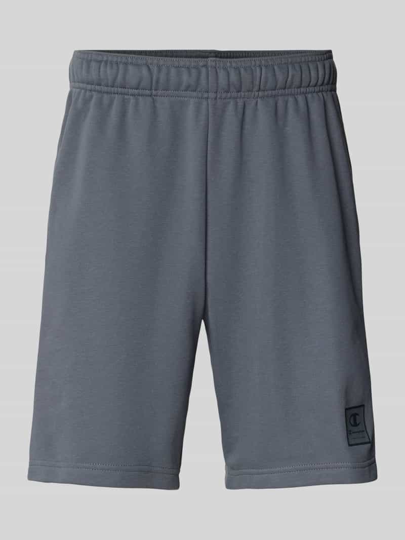 Champion Sweatshorts met logoprint model 'TAPE'