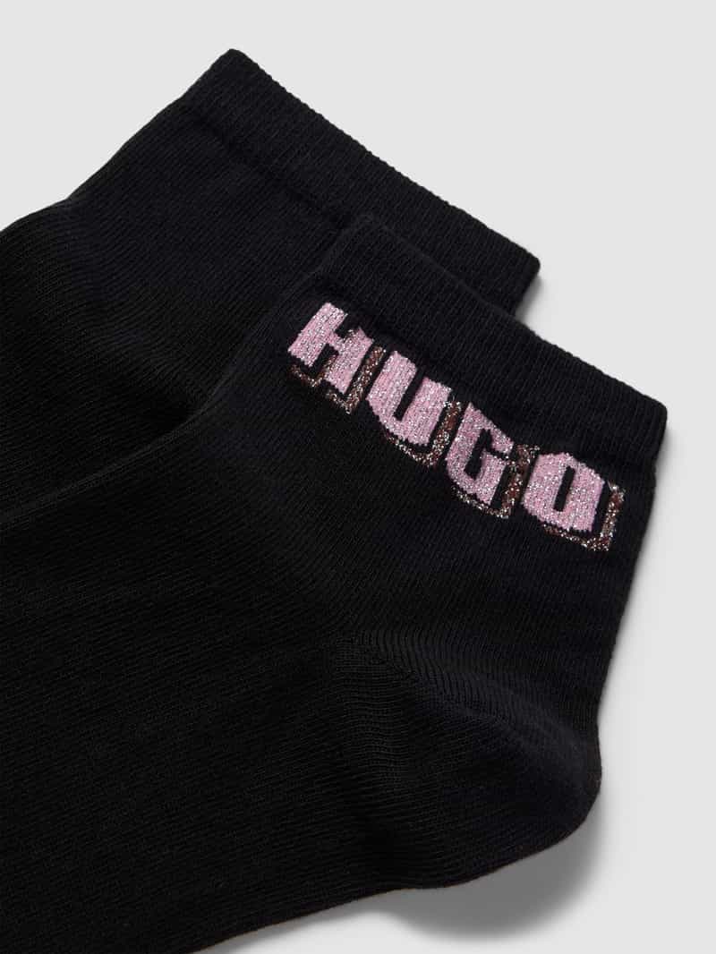 HUGO Sokken in een set van 2 paar met labeldetail